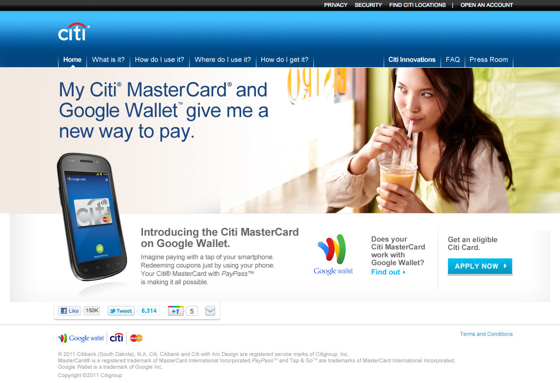Citi Google Wallet image 1