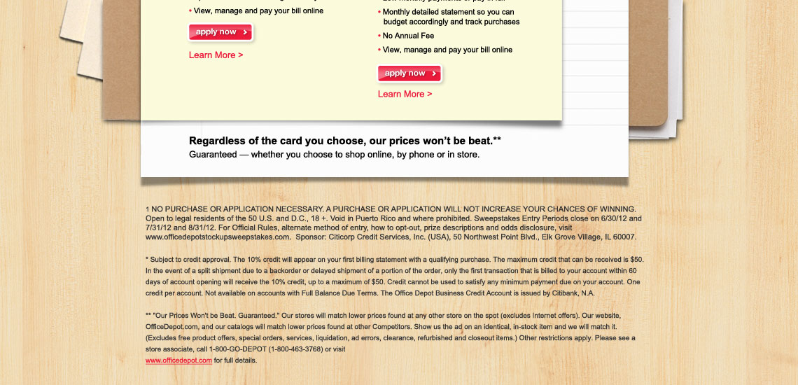 Office Depot Sweepstakes image 3